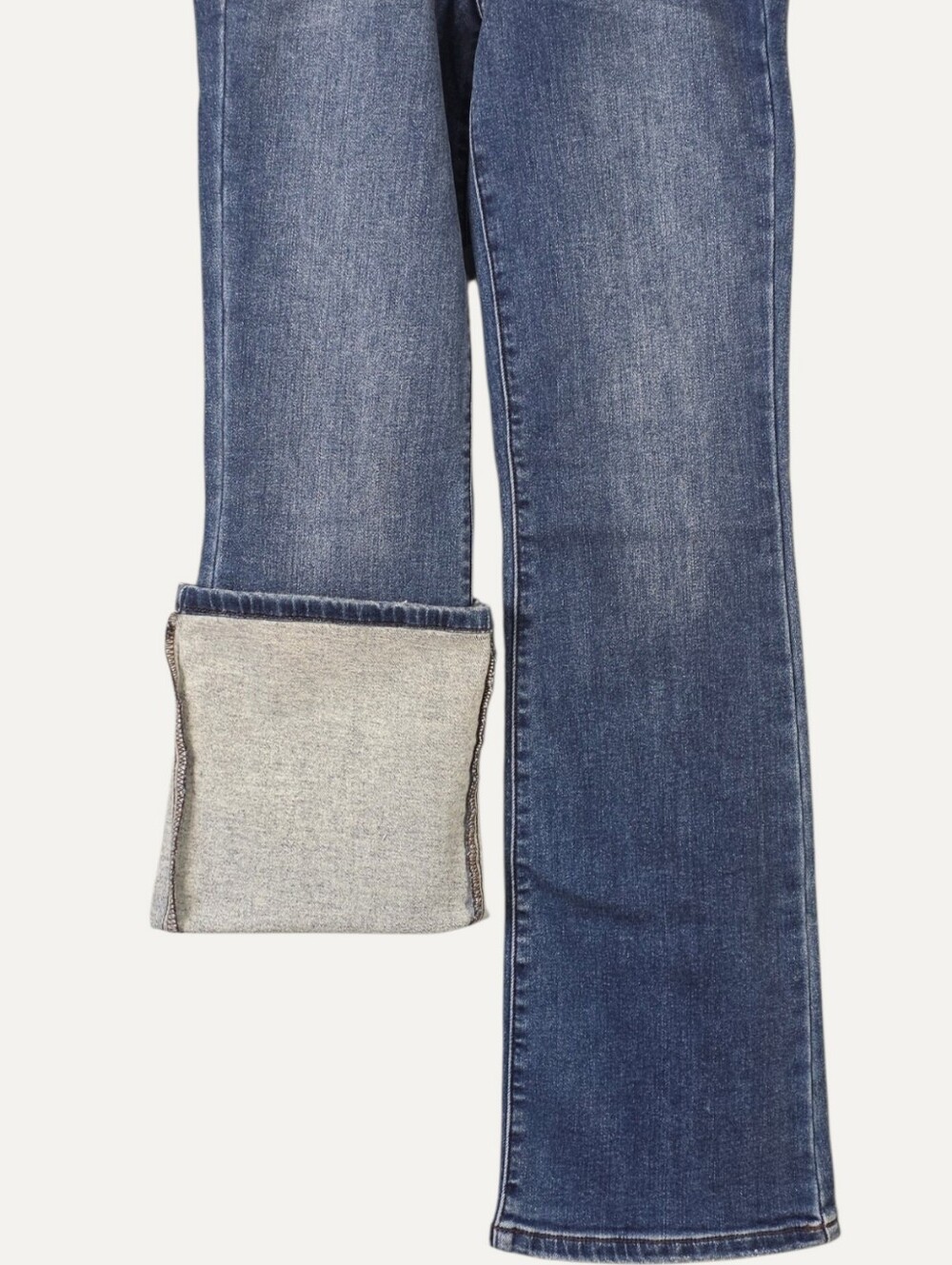 Judy Blue Thermal Bootcut Jeans 0/24 NWT Dark Wash Mid Rise 82621 - Picture 3 of 10